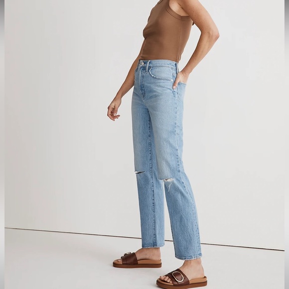 Madewell Perfect Vintage Straight Jean - Picture 3 of 6